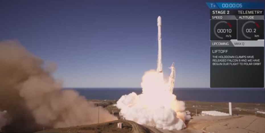 SpaceX’s successful Falcon 9 rocket launch